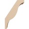 Ekena Millwork 5-inch W x 8-inch D x 12-inch H Funston Rough Cedar Woodgrain TimberThane Knee Brace, Primed BRCUR05X08X12FSTRCPR - alternate 5
